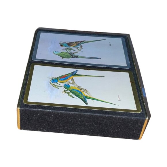 Vintage Congress Bird-Themed Playing Cards Set In Box - Picture 5 of 8